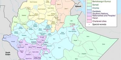 Bagong Ethiopia mapa
