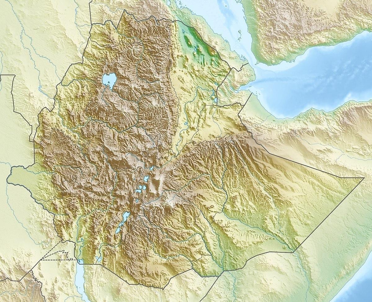 mapa ng mga Taga bundok