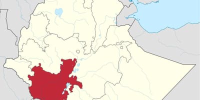 Mapa ng timog Ethiopia